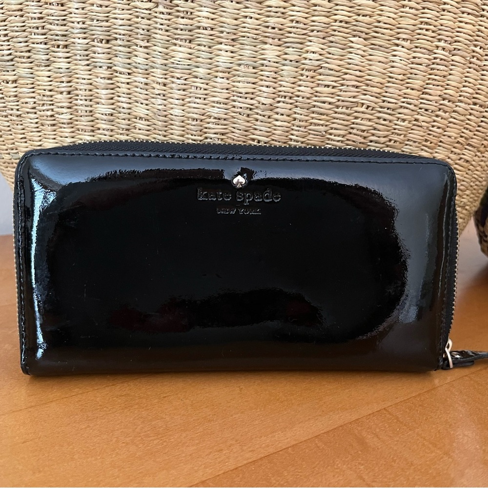 Kate spade black wallet
